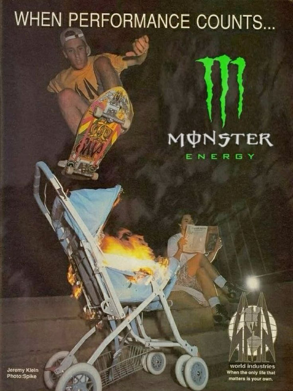 Monster Energy — 2000s Ad Poster
