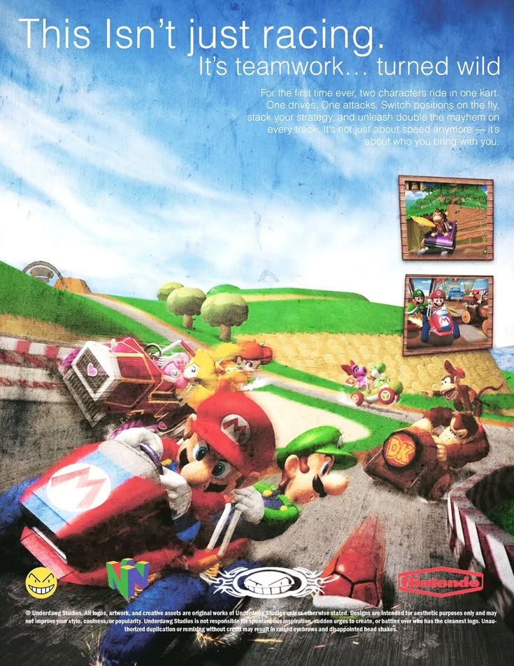 Mario Kart DD — Cover Art