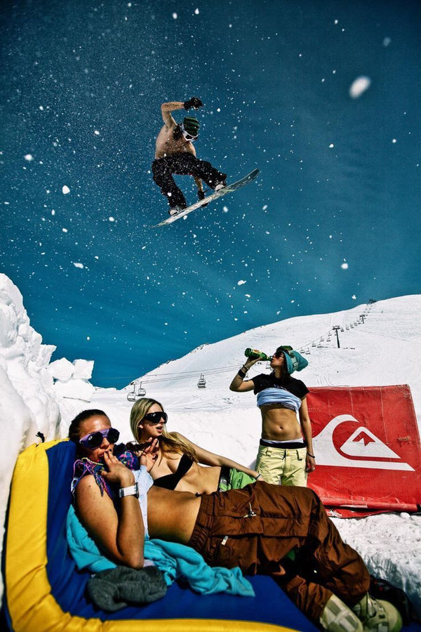 Quicksilver — Snowboard Poster