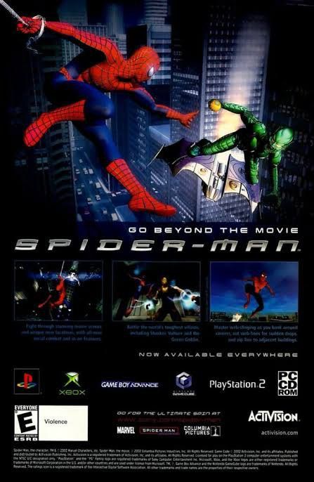 Spiderman — Game Poster