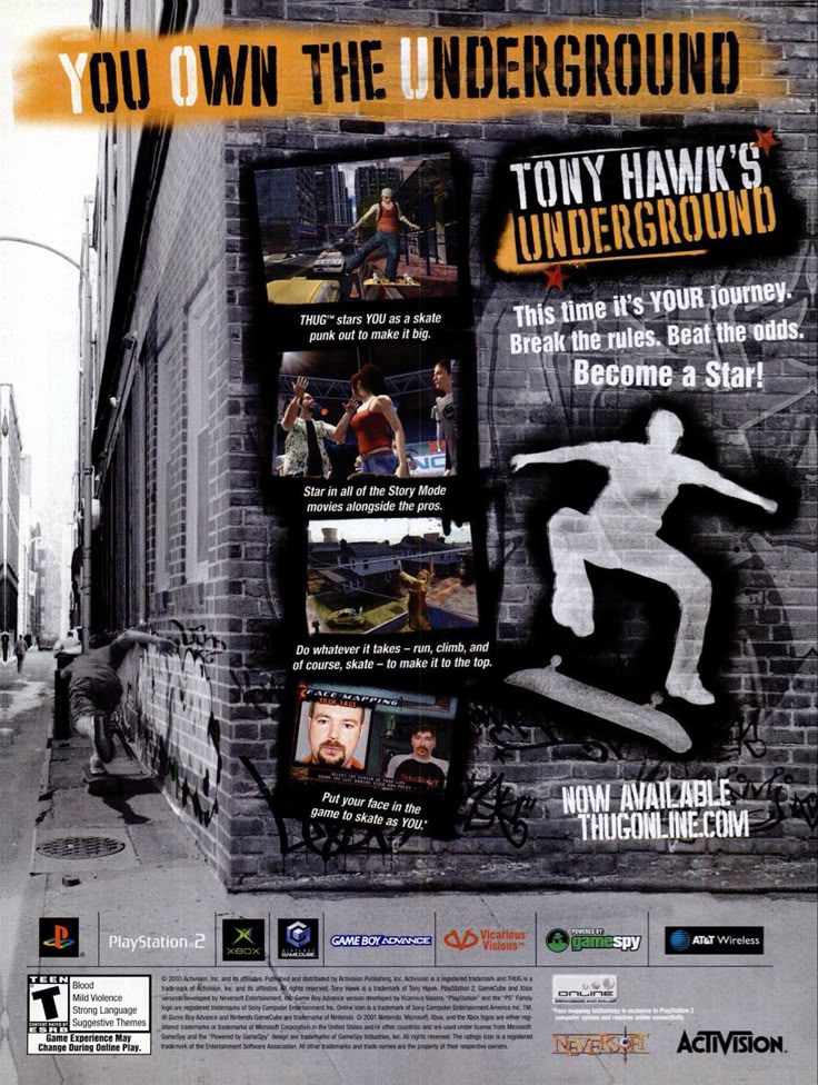 Tony Hawk's — Underground 2003