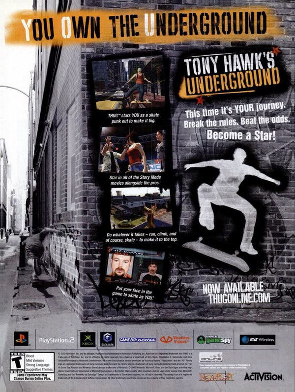 Tony Hawk's — Underground 2003