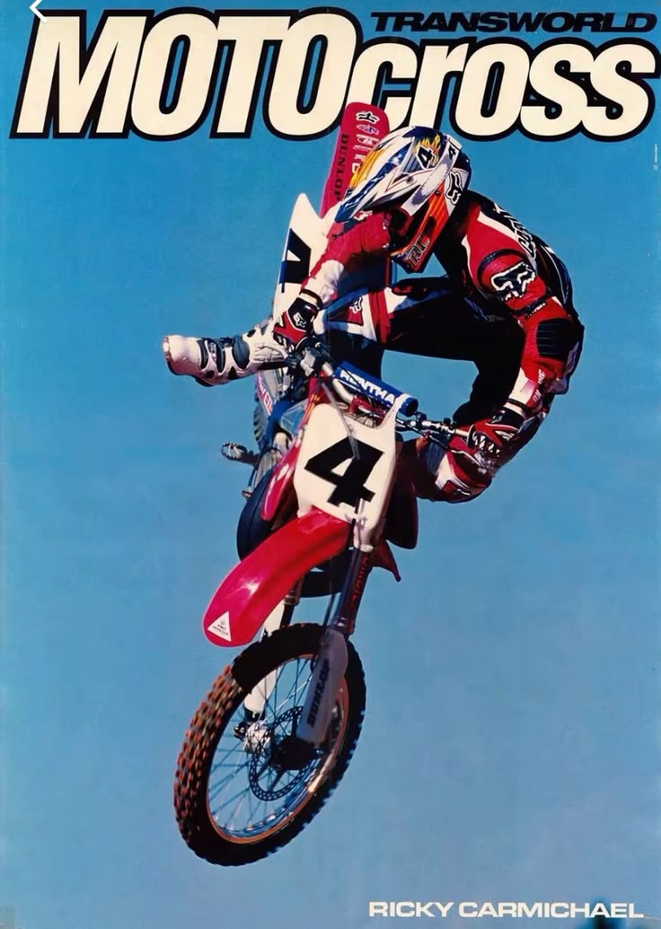 Motocross Y2K — Wallpaper Poster